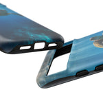 Sea Turtle Ocean Scene phone case | underwater marine life tough cover