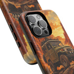 Land Cruiser FJ40 Classic 4x4 Red Rock Canyon Art Tough Phone Case