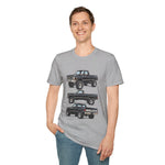 Black 1978 Chevy K10 Pickup T-Shirt | Classic Truck Illustration Tee