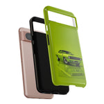 Green Cuda Muscle Car phone case for Gear Heads
