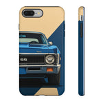 1970 Chevy Nova SS Marina Blue Tough Phone Case