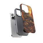 Land Cruiser FJ40 Classic 4x4 Red Rock Canyon Art Tough Phone Case