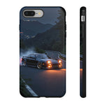240SX JDM Drift Smoke Night Street Art Tough Phone Case