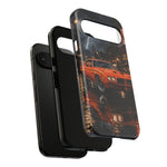 70 GTO Judge Phone Case, Rainy City Night Muscle Car Cover