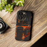 Challenger RT Phone Case, Rainy City Night Muscle Car Tough Cover