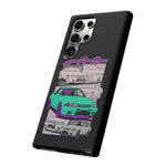 R32 Skyline GT-R Manga Style JDM Tough Phone Case Cover Gift