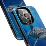 Tiger Shark Phone Case, Dappled Blue Water Tough Cover