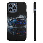 Camaro ZL1 Phone Case, Blue Track Smoke Studio Cover