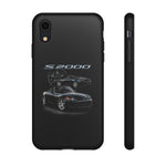 Black S2000 Roadster Collage JDM Tough Phone Case Cover Gift
