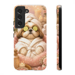 Spa Shih Tzu Phone Case | Cute Dog Relaxation