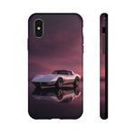 Soft White C3 Corvette Mauve Sky Phone Case