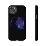 Girl at Window Night Cityphone Case | Tough Case