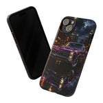 67 GTO Phone Case Purple, Rainy City Night Muscle Car Tough Cover