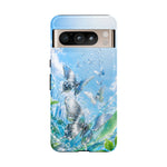 Copy of Silver Butterflies Tough Case | Blue Sky Water Droplets Phone Cover