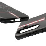 Camaro ZL1 Phone Case, Black Red Racing Stripe Studio Cover, Gift