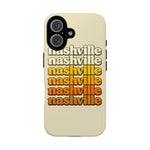 Nashville Retro Stack phone case | Tough Cover