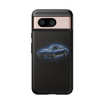 1963 Sting Ray Blue Glow Tough Phone Case Cover Gift Art