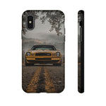 Camaro Z28 Phone Case, Gold 77 Foggy Country Road Cover