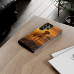 Rhodesian Ridgeback African Savanna Art Tough Phone Case