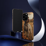 German Wirehaired Pointer Autumn Art Tough Phone Case