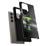 Lime Green 2022 GT500 Phone Case, Smoke Studio Reflection Cover