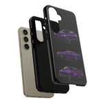 Purple R33 Skyline GTR JDM Sports Car Phone Case Tough Multi View