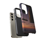 Temple Bell Sunset Phone Case Japan Zen Tough Case