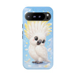 Cockatoo Kawaii White Crest Art Tough Phone Case