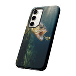 Walleye Jig Strike Phone Case Freshwater Fishing Gift for Anglers