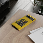 1969 Camaro Z28 Yellow Front View Muscle Car Tough Phone Case