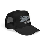 F-14 Tomcat Navy Fighter Jet VF-84 Jolly Rogers Aviation Cap Snapback Trucker Hat