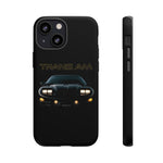 Dark 1998 Trans Am Front View Muscle Car Tough Phone Case Gift