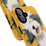 Sheepdog Hair Flip Phone Case Funny Dog Lover Gift