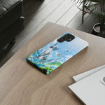 Copy of Silver Butterflies Tough Case | Blue Sky Water Droplets Phone Cover