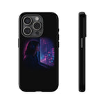 Girl at Window Night Cityphone Case | Tough Case