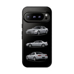 Silver Prelude Sports Coupe Tough Phone Case for JDM Fans