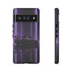 Matte Gray MK4 Supra Violet Neon Pillars Case
