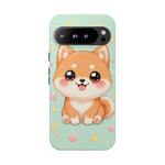 Shiba Inu Kawaii Chibi Smile Pet Dog Art Tough Phone Case