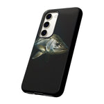 Snook Fishing Phone Case, Saltwater Portrait Black Cover, Gift