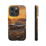 73 Chevy C10 Square body Truck Two-Tone Sunrise Tough Phone Case