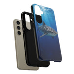 Tiger Shark Phone Case, Dappled Blue Water Tough Cover