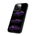 Purple R33 Skyline GTR JDM Sports Car Phone Case Tough Multi View