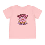 Donut Worry Be Happy Funny Toddler Boys Girls T-Shirt Baby Shower