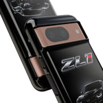 ZL1 Camaro phone case | tough phone case, black muscle car design