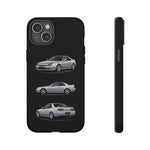 Silver Prelude Sports Coupe Tough Phone Case for JDM Fans