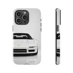 White NSX Phone Case, Retro 90s JDM Supercar Cover, Gift for Car Lovers