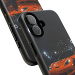Orange C6 Neon Car Meet Tough Phone Case