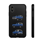 Blue K5 Blazer Off-Road SUV Tough Phone Case for Chevy Truck Fans