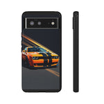 Challenger Widebody Orange Muscle Art Tough Phone Case