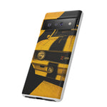 Z28 Yellow Camaro Retro Poster Tough Phone Case